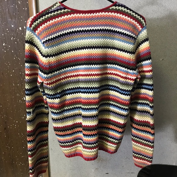 Knitted rainbow sweater - Picture 4 of 4